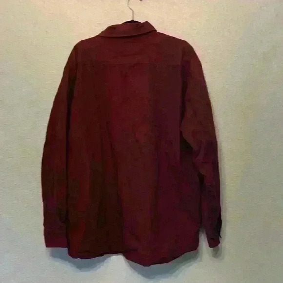 Red Hunters Peak lined coat sz XL chore coat outdoor western ranch 90s warm cozy - Picture 7 of 7